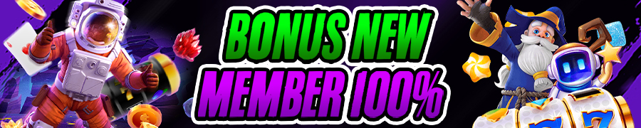 BONUS NEW MEMBER 100%